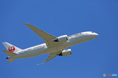 出発　JAL 787-8 JA837J