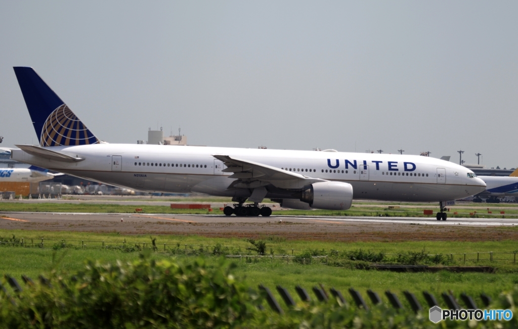UNITED 777-222 出発　