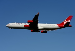 離陸（449）virgin A340-313
