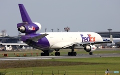 FedEx MD-11 N623FE 出発　