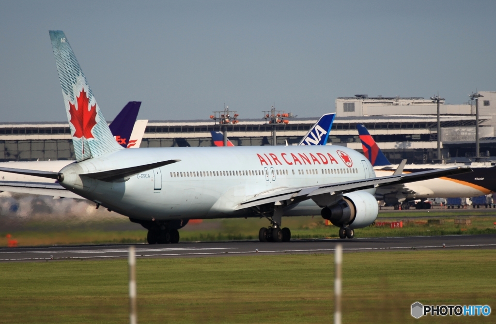 Air Canada 767-375 離陸