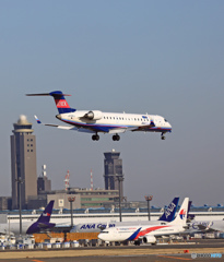 到着 IBEX ボンバルディアCRJ-700 JA10RJ