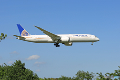 「青い空」が一番　UNITED 787-9 N29961☀