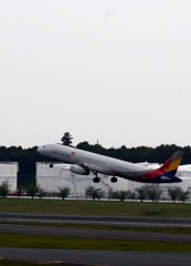 飛び立ち（28）Asiana A321-200