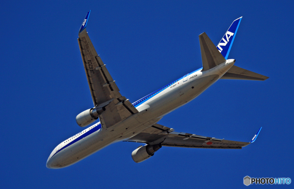 離陸 ANA 767-381 JA602A