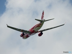 AIR ASIA A330-343 離陸　
