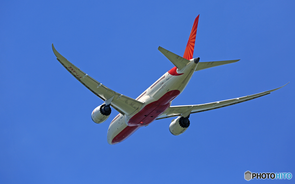 離陸 Air India 787-8 VT-ANS