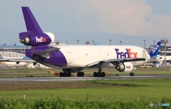 FedEx MD-11  離陸　