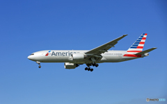 「青空」 American 777-223 N767AJ