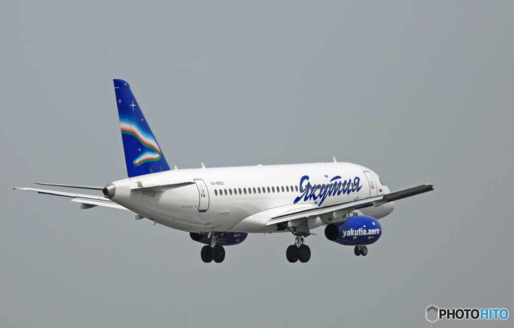 Yakutia Sukhoi Superjet100-95B RA-89012