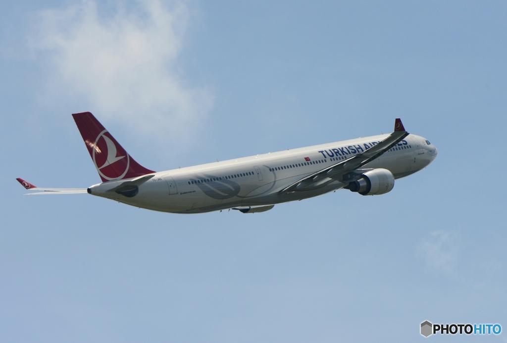 TURKISH A330-300 飛び立ち　
