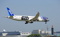 「そらー」 ANA [STAR WARS ] 787-9 JA873A 着陸