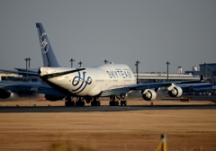 CHINA 747-400 離陸