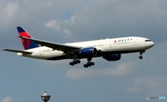 Delta 777-200 着陸　