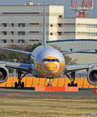 出発するぜぃ！ nokscoot 777-212 HS-XBA