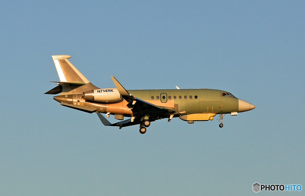 プライベートジェットDassault Falcon 2000 N714RK