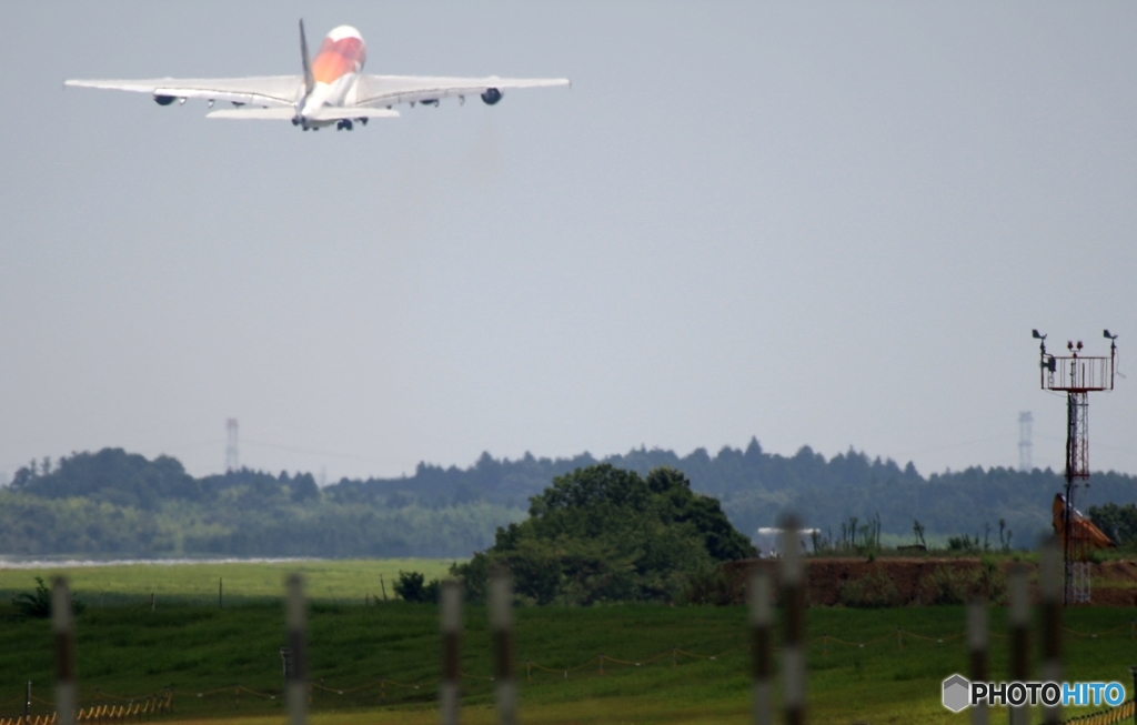 飛行　Singapore A380-841