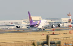 「はれー」 Thai A380-841 HS-TUA 着陸 「はれー」 Thai A380-841 HS-TUA 着陸