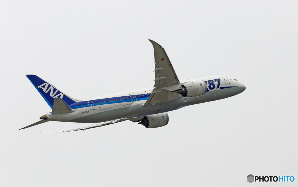 出発 ANA 787-8 JA832A
