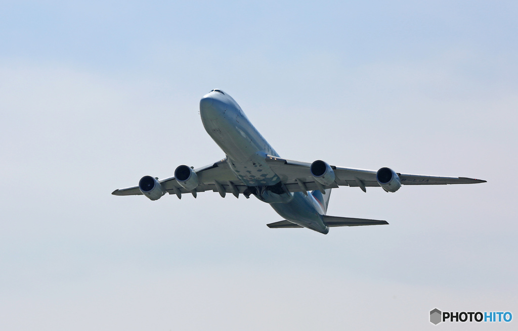 出発 Cathay  Cargo 747-867F B-LJA