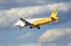 「すかい」Vanilla A320-214 JA12VA着陸