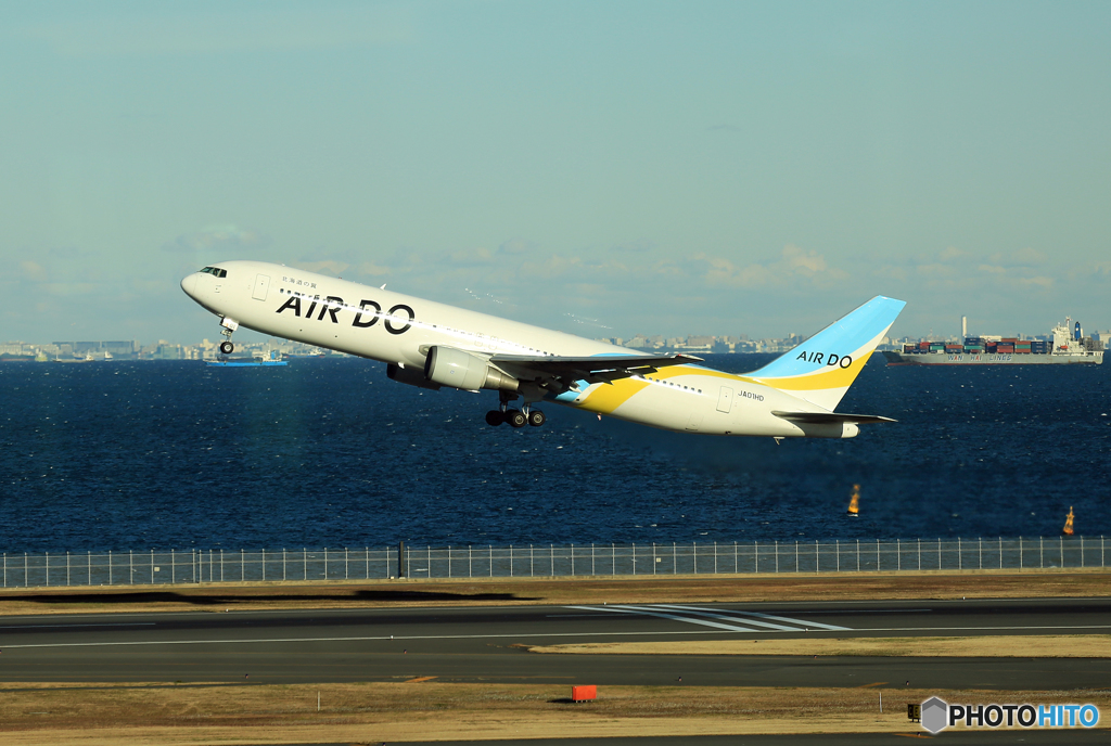 ☮　AIR DO 　北に飛ぶ　☮