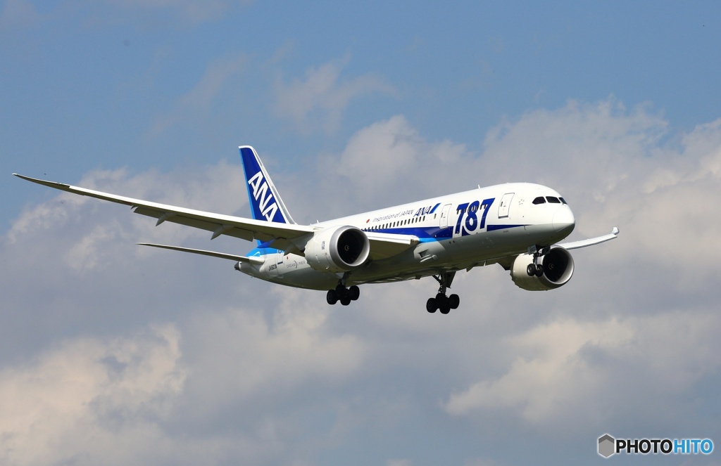 ANA 787-8 JA823A 到着