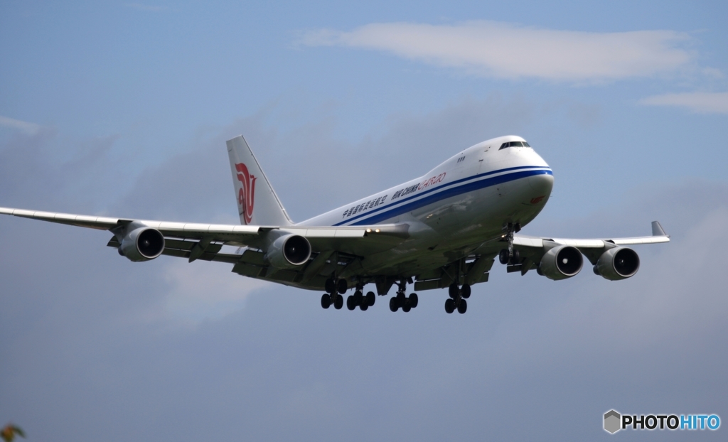 到着　Air China Cargo 747-4FTF