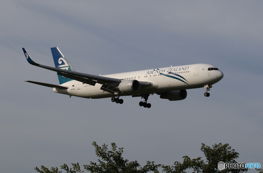 Air New Zealand 767-300 着陸　