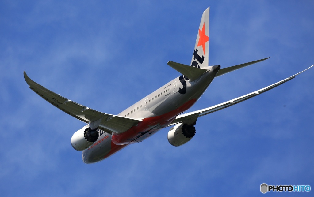 Jetstar 787-8 VH-VKB 離陸