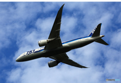 ANA 787-8 JA820A 飛び立ち　