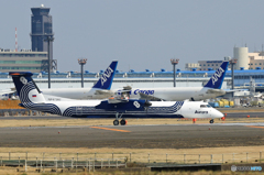 「青空」Aurora ボンバルディア DHC-8 RA-67262離陸