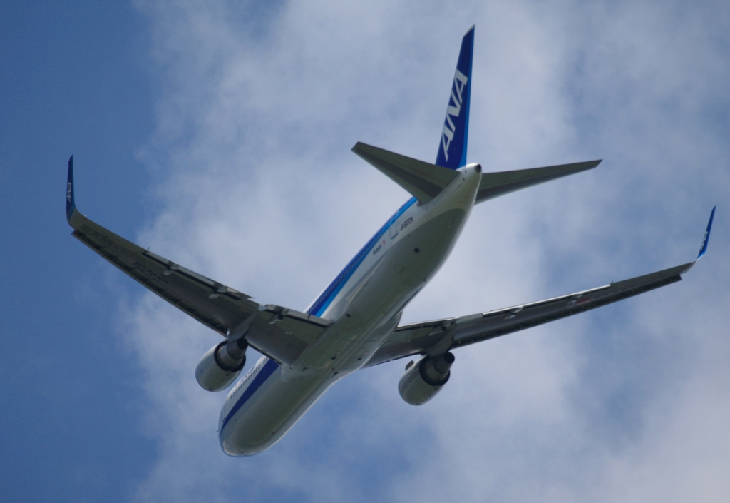 ANA 767-300 離陸　