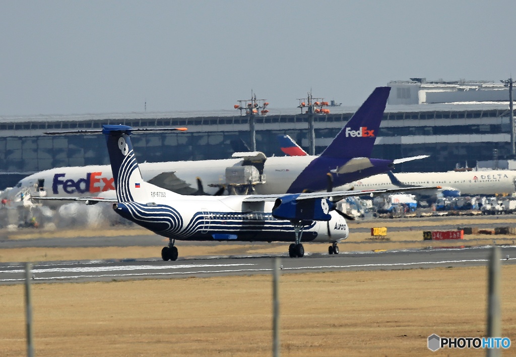 ☀Aurora ボンバルDHC-8-402 RA-67262 出発