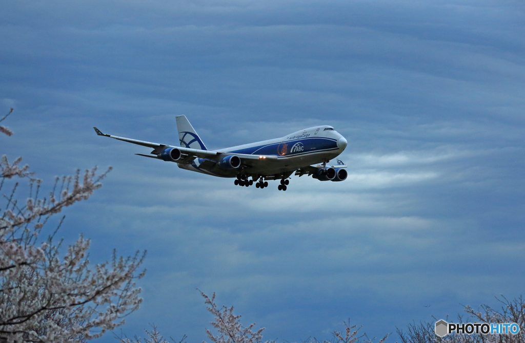 ✈Air Bridge Cargo 747-4KZF VQ-BIA 到着