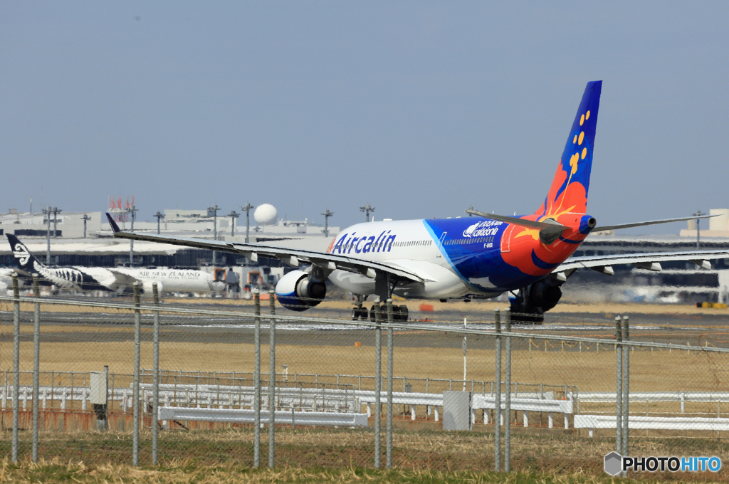 「良い天気」 Air Calin A330-202 F-OHSD 離陸
