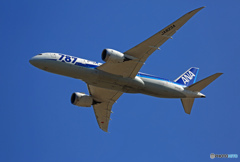 ANA 787-8 JA823A 出発　