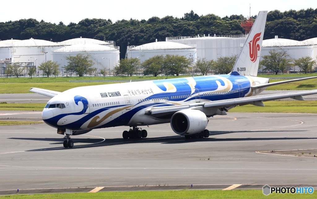 Air China 777-200 離陸　