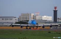 KLM７４７ジャンボ機