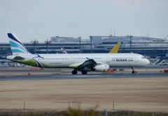 Air Busan A321-231 離陸