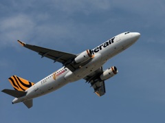 Tigerair Taiwan A320-232 離陸