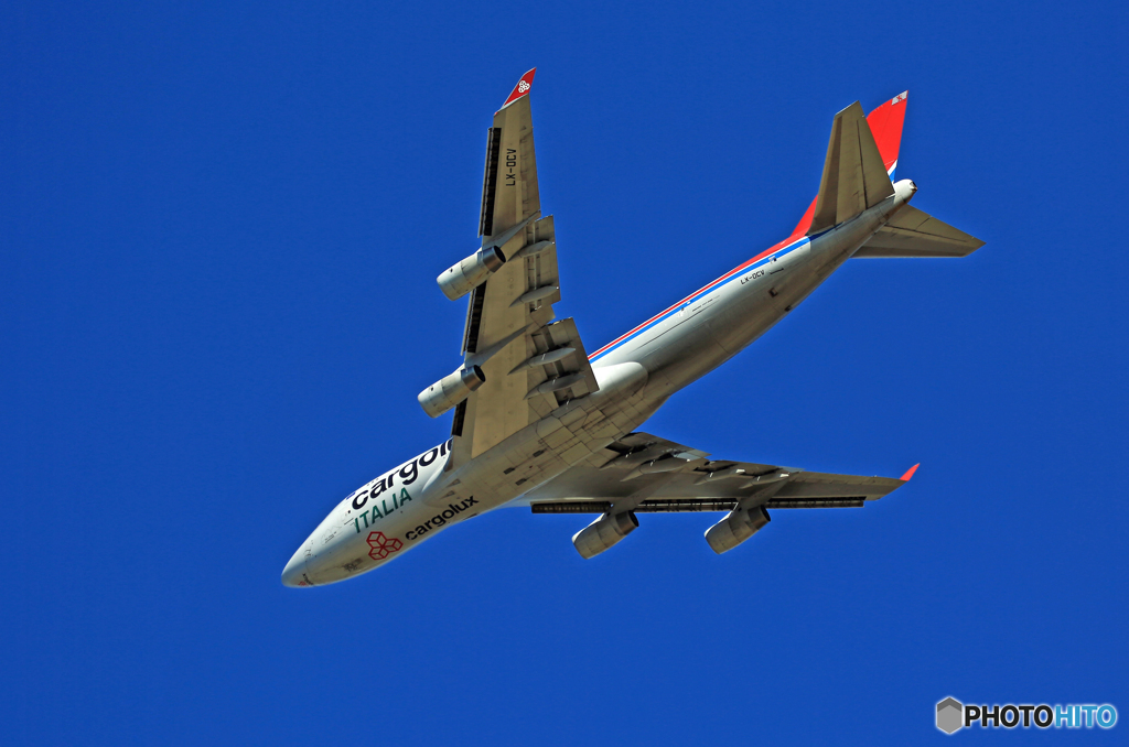「空色」 Cargolux 747-400F LX-OCV☀