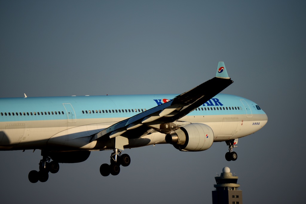 着陸 KOREAN A330-323
