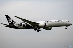 着陸　Air New Zealand 787-9 
