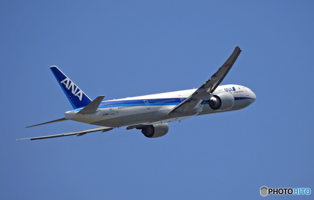 ANA 777-381 JA786A 飛行 