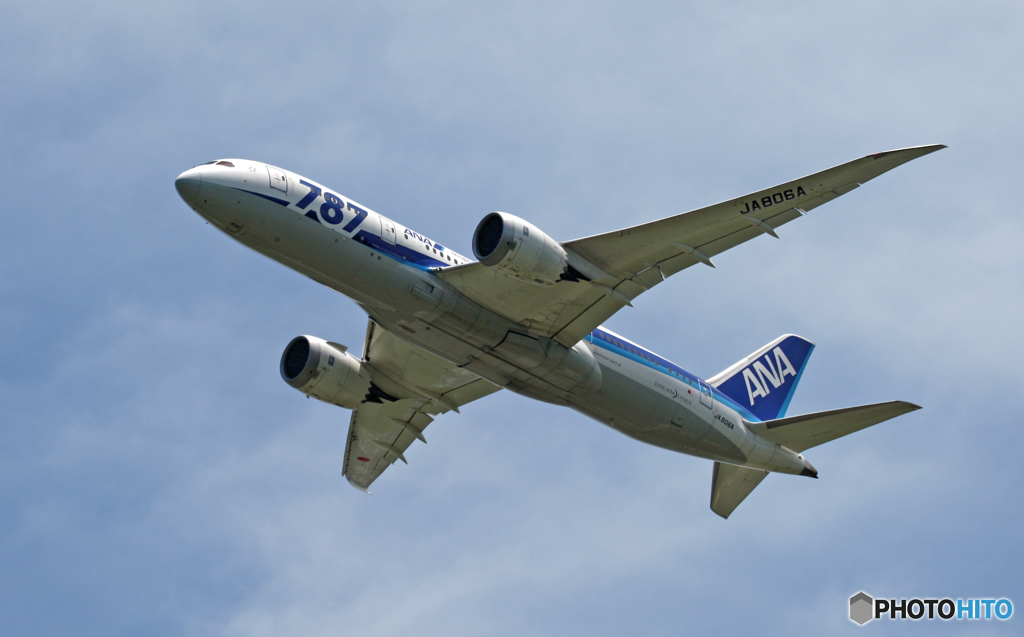 離陸 ANA 787-8 JA806A