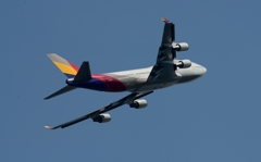 離陸（64）ASIANA 747-400M