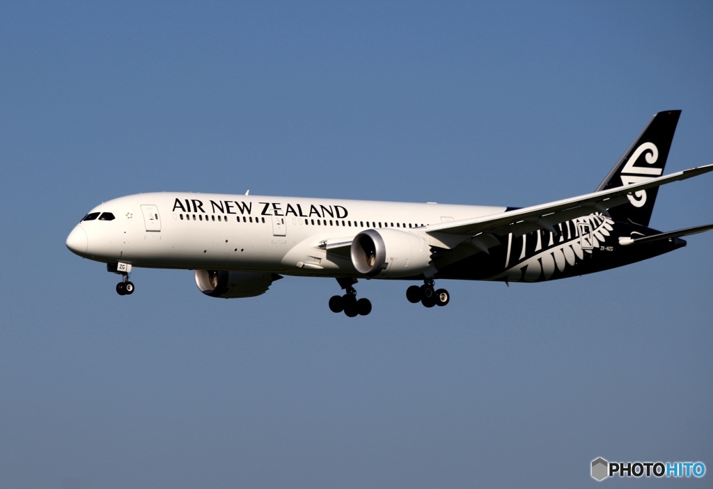 Air New Zealand 787-9　着陸　