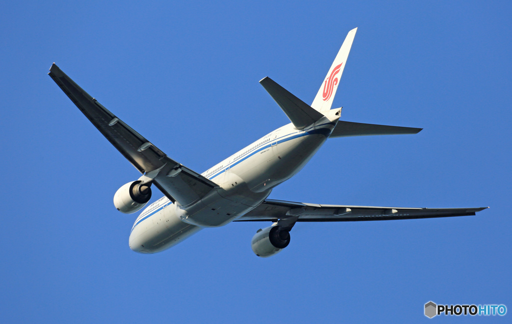 Air China 777-200 B-2061 出発　