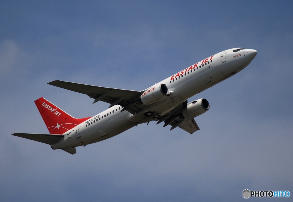 Eastarjet 737-86N 出発　